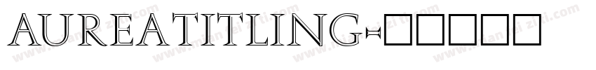 AureaTitling字体转换