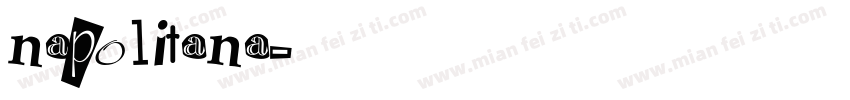 napolitana字体转换