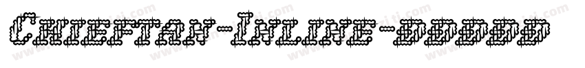 Chieftan-Inline字体转换