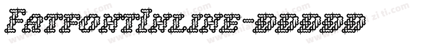 FatfontInline字体转换