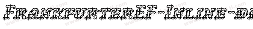FrankfurterEF-Inline字体转换