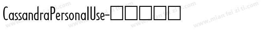 CassandraPersonaIUse字体转换
