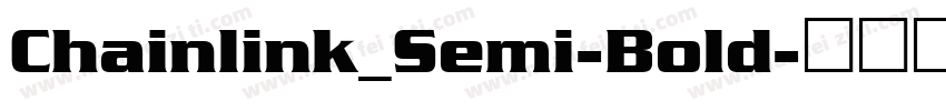 Chainlink_Semi-Bold字体转换
