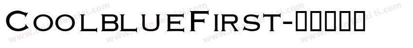 CoolblueFirst字体转换