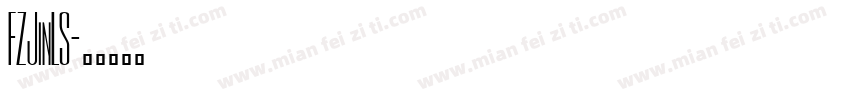 FZJinLS字体转换