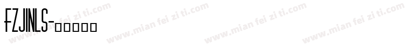 FZJinLS字体转换
