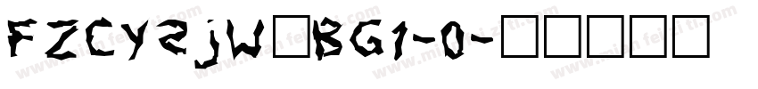 FZCYSJW—BG1-0字体转换