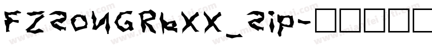 FZSongRKXX_SIP字体转换