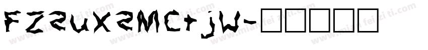 FZSuXSMCTJW字体转换