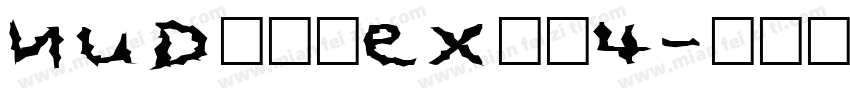 NUDモトヤEX明朝4字体转换