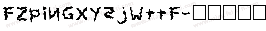 FZPingXYSJWTTF字体转换
