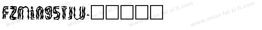 FZMingSTJW字体转换