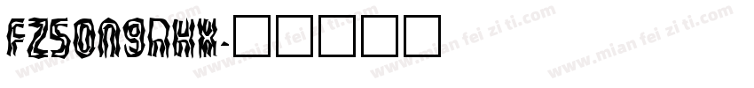 FZSongRKX字体转换