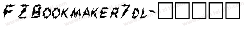 FZBookmaker7dl字体转换