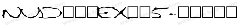 NUDモトヤEX明朝5字体转换