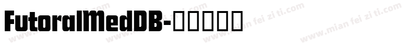FutoralMedDB字体转换