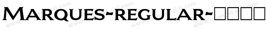 Marques-regular字体转换