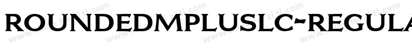 roundedmpluslc-regular字体转换