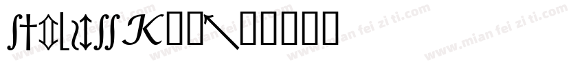 symbolssK字体字体转换