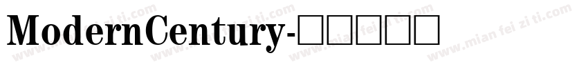 ModernCentury字体转换