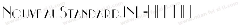 NouveauStandardJNL字体转换