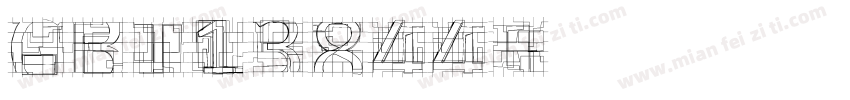 GBT13844字体转换