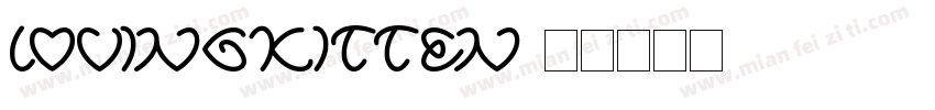 Lovingkitten字体转换