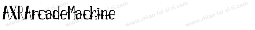 AXRArcadeMachine字体转换
