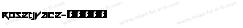 Rosegrace字体转换