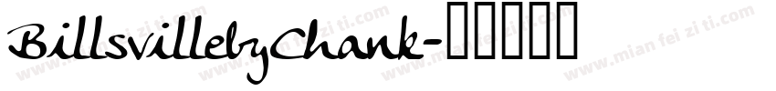 BillsvillebyChank字体转换