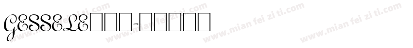 GESSELE手机版字体转换