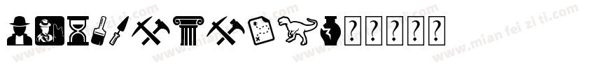 archeology字体转换