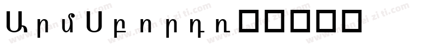 ArmSport字体转换