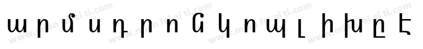 armstrongoblique字体转换