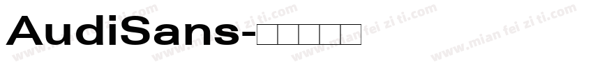 AudiSans字体转换