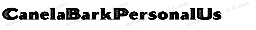 CanelaBarkPersonalUs字体转换