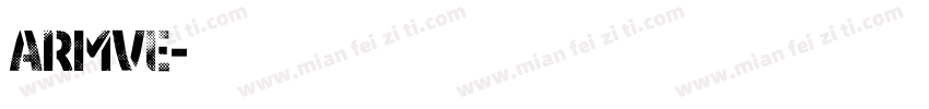 ArmVe字体转换
