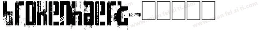 brokenhaert字体转换