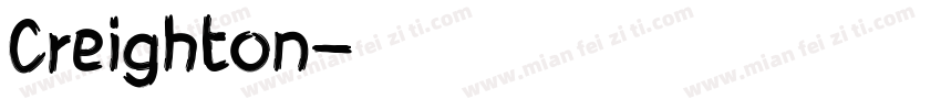 Creighton字体转换