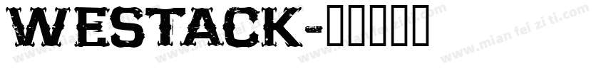 westack字体转换