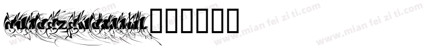 CHASEZENSPRAWL字体转换