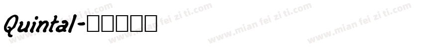Quintal字体转换