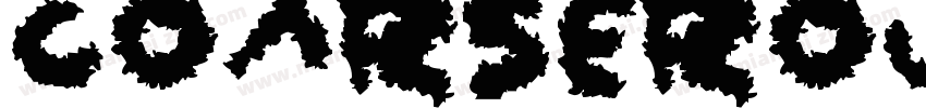 CoarseRounded字体转换
