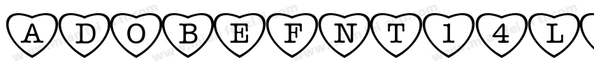 AdobeFnt14lst字体转换