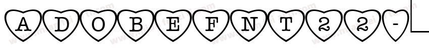 AdobeFnt22字体转换