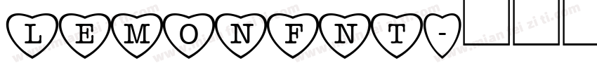 Lemonfnt字体转换