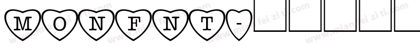 MonFnt字体转换