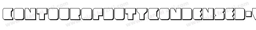 ContourOfDutyCondensed-VZx0字体转换