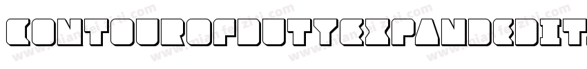 ContourOfDutyExpandedItal-jKgj字体转换