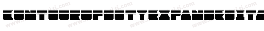 ContourOfDutyExpandedItal-jKgj字体转换